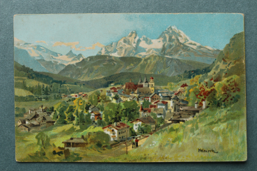 AK Berchtesgaden / 1904 / Künstler Karte Atelier Heinisch / Litho Lithographie / Strasse